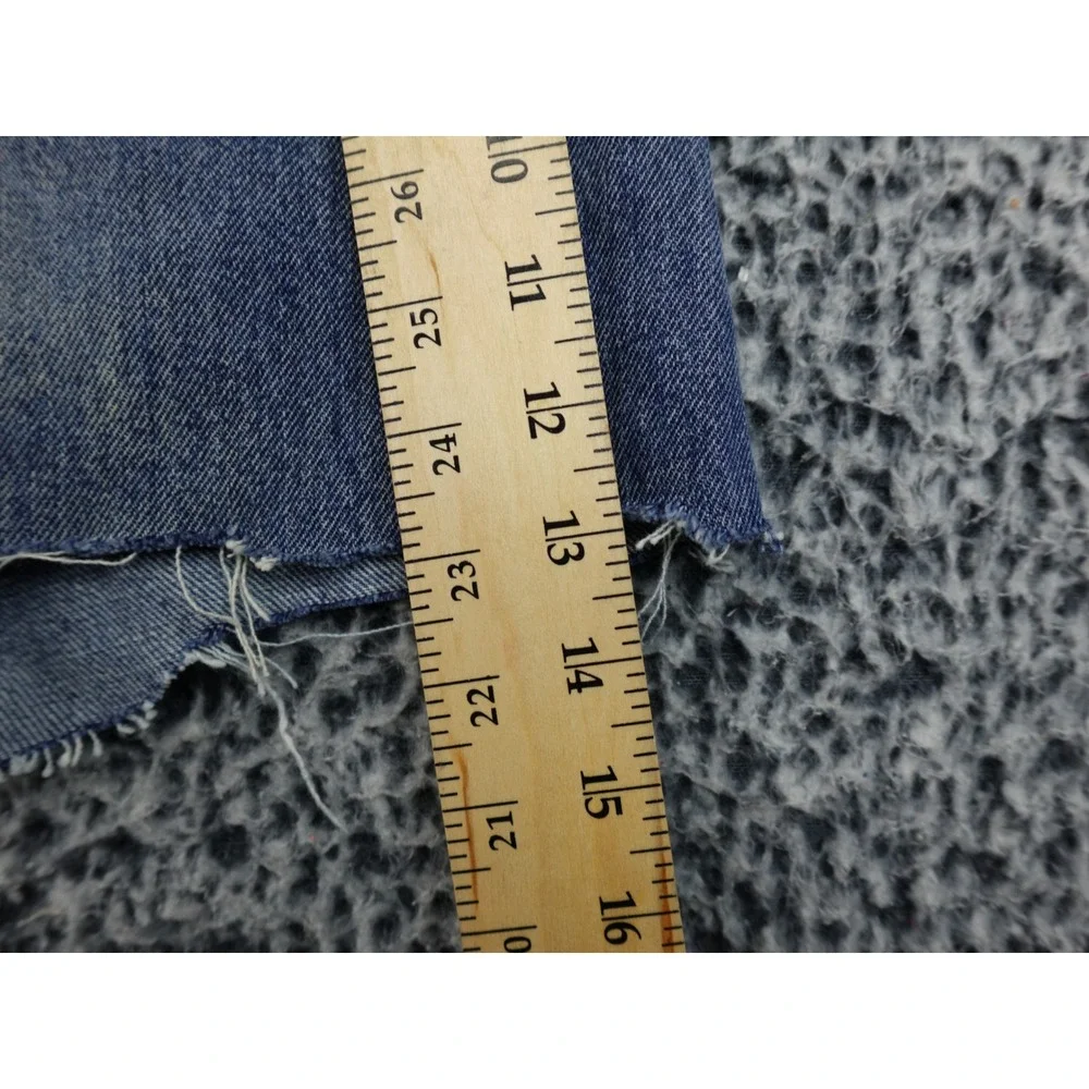 Levis 505 Regular‎ Fit Denim Shorts Mens 32 Blue Good Raw Hem Cutoff Jean Shorts